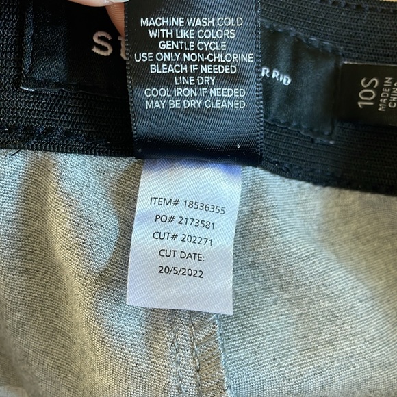 Torrid Comfort Flex Waistband Slim Taper Studio Luxe Ponte High-Rise Pant Sz 10S - Picture 6 of 8